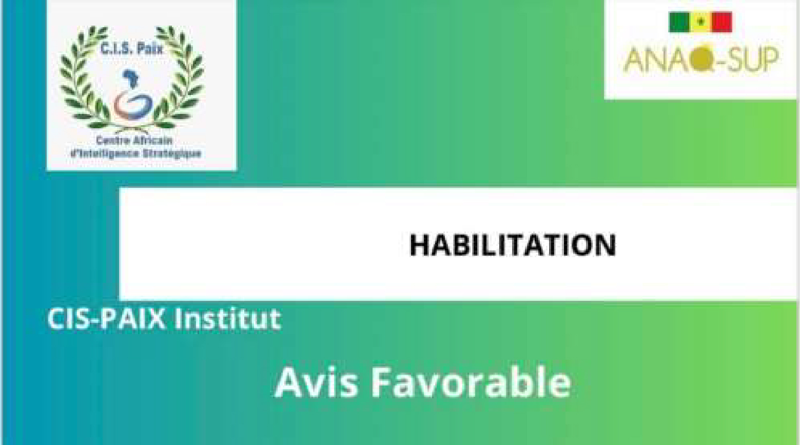 Une reconnaissance nationale pour CISPAIX - Vue 2